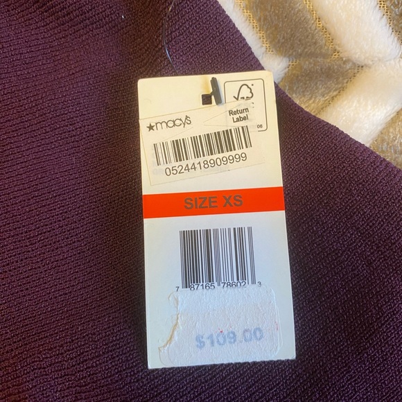 Robert Rodriguez fringed knitted merlot midi skirt Size Xs Brand new - Picture 10 of 10